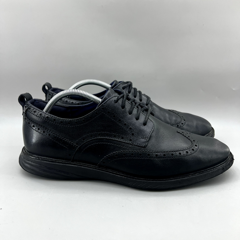 Cole Haan Grand Evolution Brogue Shoes‎ Men Size 11 Black